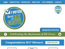 Tablet Screenshot of bestofelkgrove.org